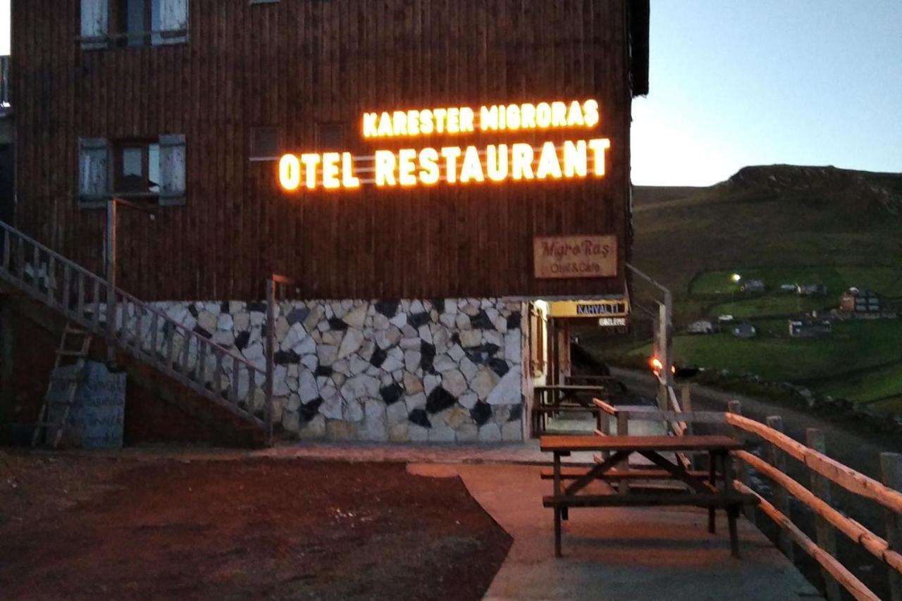 MiGRORAŞ OTEL&RESTAURANT-KARESTER YAYLASI Uzungöl Exterior foto